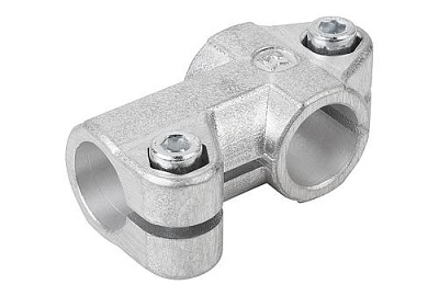 Rohrverbinder T-Stück, aus Aluminium, ICS - K0475